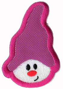 Термоаппликация HKM "Wichtel pink mit weiáen Pnktche". Арт 33506/1SB