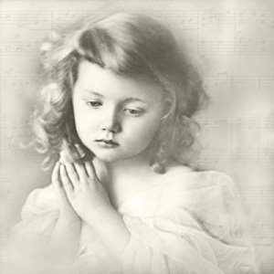 Салфетки трехслойные для декупажа, коллекция "Lunch" Sagen Vintage Design "Молитва". Арт 80053