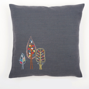 Набор для вышивания подушки "Стилизованные деревья". Арт PN-0156056