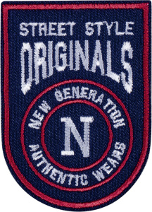 Термоаппликация HKM "Street style original ". Арт 43102