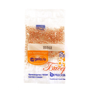 Бисер №10, 5 г., цвет 00302. Арт G 00302