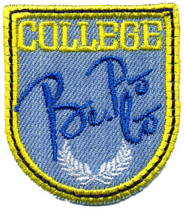 Термоаппликация HKM "Колледж поло". Арт 32964/1SB