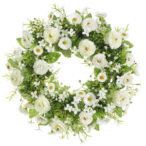 Венок декоративный "Гипсофила". Арт 203540-100