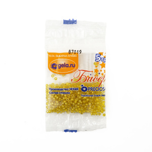 Бисер №10, 5 г., цвет 87019. Арт G 87019