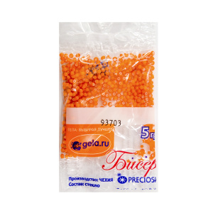 Бисер №10, 5 г., цвет 93703. Арт G 93703