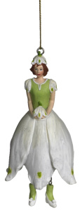 Фигурка декоративная, Blumenmädchen "Подснежник". Арт 850020-108