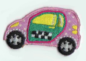 Термоаппликация HKM "Машинка". Арт 33725/1SB