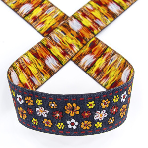 Лента жаккард SAFISA, 25 мм, 15 м, цвет 01. Арт 9164-25мм-01            