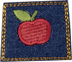 Термоаппликация "Яблоко". Арт 42920