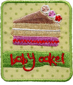 Термоаппликация HKM "Детский тортик". Арт 31147/1SB