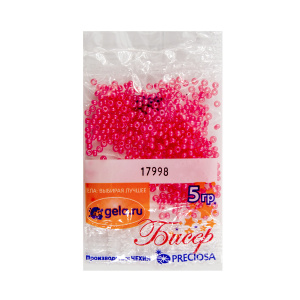 Бисер №10, 5 г., цвет 17998. Арт G 17998