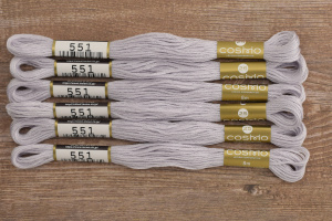 Мулине COSMO однотонный цвет  551       . Арт 25-6/551       