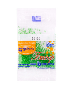 Бисер №10, 5 г., цвет 50100. Арт G 50100