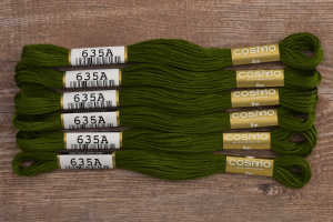 Мулине COSMO однотонный цвет  635       . Арт 25-6/635       