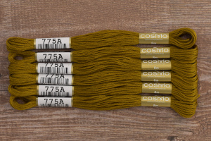 Мулине COSMO однотонный цвет  775       . Арт 25-6/775       