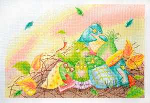 Набор для вышивания. "Сонное царство" Elina Ellis illustration. Арт 15.001.23               