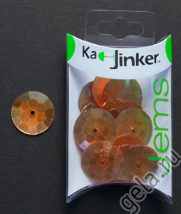 Украшение с отверстием для скрепляющего пистолета Ка-Джинкер. Арт 10420252                