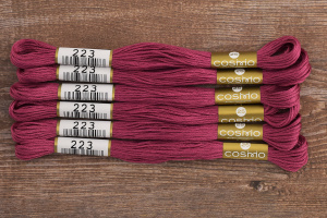 Мулине COSMO однотонный цвет  223       . Арт 25-6/223       