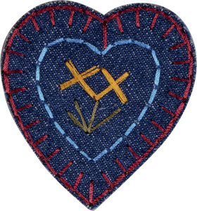 Термоаппликация "Сердце". Арт 42926