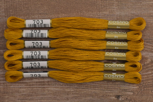 Мулине COSMO однотонный цвет  703       . Арт 25-6/703       