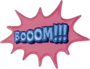 Термоаппликация "Boom". Арт 42774