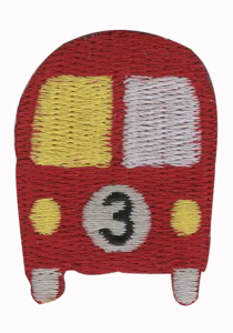 Термоаппликация HKM "Автобус". Арт 30666/1SB