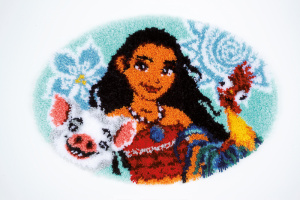 Набор для вышивания коврика "Моана". Арт PN-0168698