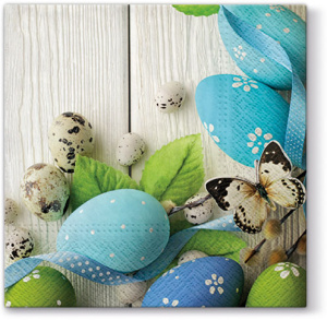 Салфетки трехслойные для декупажа, коллекция "Lunch"  PAW Decor Collection "Нежная Пасха". Арт SDL085400