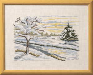 Набор для вышивания "Зима". Арт 02242