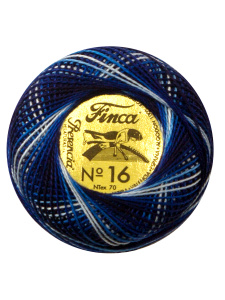 Мулине "Finca Perle"(Жемчужное), №16,мультиколорный цвет 9725. Арт 00009/16/9725           