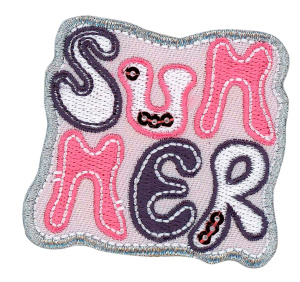 Термоаппликация HKM "Лето цвет серый". Арт 35467/1SB