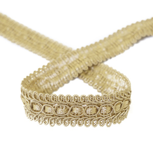 Тесьма PEGA тип интерьерная, цвет бежево-коричневый, 23 мм. Арт 844181923A1903          