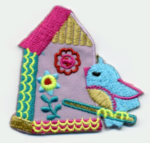 Термоаппликация HKM "Птичка". Арт 32347/1SB