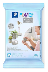 Полимерная глина FIMO "Air", самоотвердевающая натуральная глина, 350 г, цвет: эффекта гранита. Арт 8150-G8