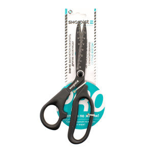 Ножницы профессиональные раскройные с линейкой, для леворуких, 21 см. Арт SPB80L                  