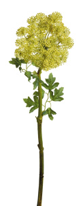 Ветка декоративная "Тысячелистник", 61 см, цвет желтый. Арт 205955-200