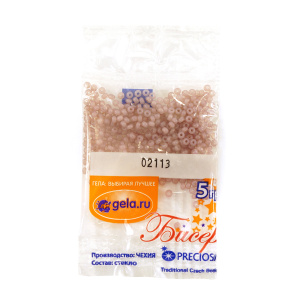 Бисер №10, 5 г., цвет 02113. Арт G 02113