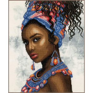 Набор для вышивания "Headscarf model"  . Арт PN-0200685