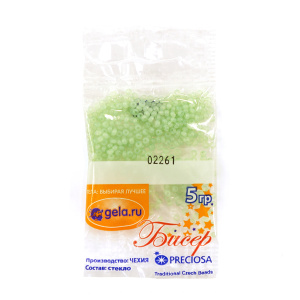 Бисер №10, 5 г., цвет 02261. Арт G 02261