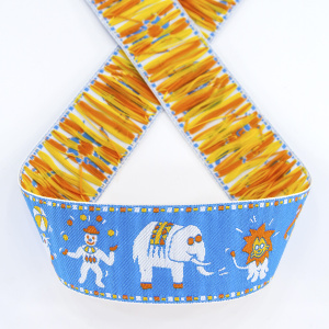 Лента жаккард SAFISA, 30 мм, 15 м, цвет 01. Арт 9108-30мм-01             