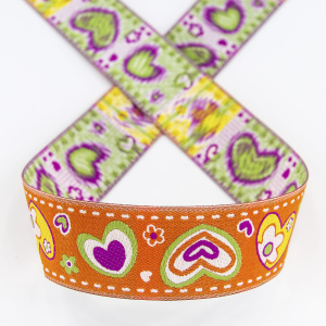 Лента жаккард SAFISA, 25 мм, 15 м, цвет 03. Арт 9127-25мм-03            