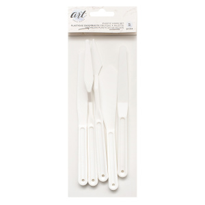 Набор ножей и мастихинов "Plastic Paint Knife" для рисования и творчества. Арт 34006053