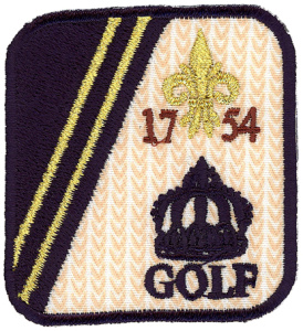 Термоаппликация HKM "1754 Golf". Арт 32687/1SB