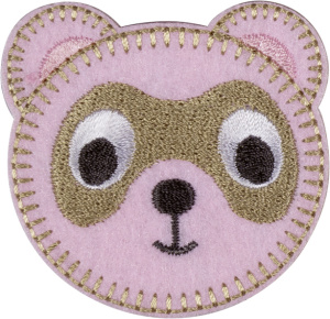 Термоаппликация "Мишка в очках". Арт 42628