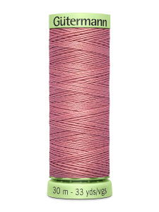 Нить Gütermann отделочная, № 30, цвет 0000473, 100% полиэстер, 30 м. Арт 112-0744506-000473