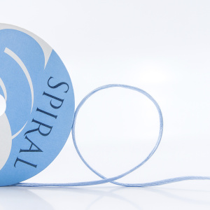 Шнур атласный мини-рулон, 1,5 мм, 4,5 м, цвет 04, светло-голубой. Арт P00470-1,5мм-04         