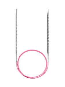 Спицы металлические круговые с удлиненным кончиком addiUnicorn Lace, №4,5, 150 см. Арт 716-2/4.5-150