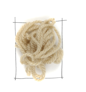 Пряжа british blue wool, 100% шерсть, 25 г, 55 м. Арт 71000.107