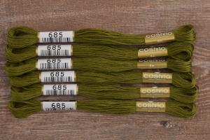 Мулине COSMO однотонный цвет  685       . Арт 25-6/685       