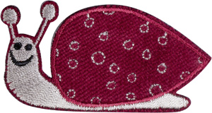 Термоаппликация "Улитка красная". Арт 42692